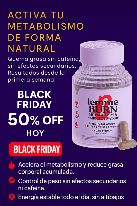 Lemme Burn - Reactivá tu metabolismo y elimina grasa rebelde en 21 dias